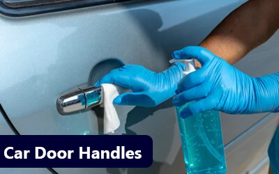 car door handles anti microbial coating Bacti Barrier Sanitization